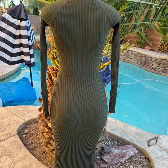 NEW Dion Lee Ribbed Knit Reversible Dress - Picture 13 of 13